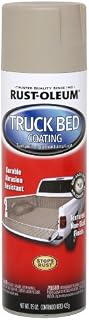 Rust-Oleum 253438 Truck Bed Coating Spray, 15 oz, Tan