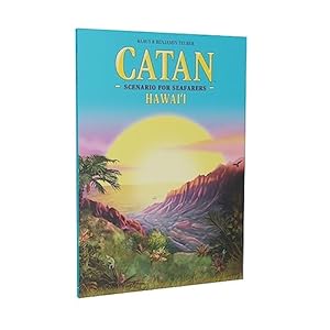 CATAN Hawai’i SCENARIO EXPANSION – Tropical Fishing Excursion for CATAN Seafarers! Strategy Game, Family Game for Kids and Adults, Ages 10+, 3-6 Players, 75 Minute Playtime, Made by CATAN Studio