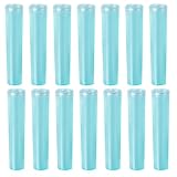 HOODANCOS 50 Tubos Desechables para Cultivo de Flores, 7 Cm de Largo, Azul, Suministro Esencial para Nutrición y Conservación en Arreglos Naturales Profesionales