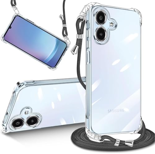 Amazon.co.jp: tuulaasii For Galaxy A25 ケース クリア ショルダー