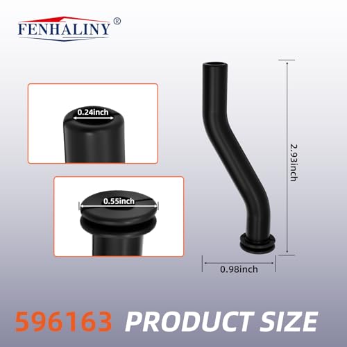 Image of 596163 Compatible with Select Small Gasoline Engines Replacement Part 593998 797408 (2pcs 596163)