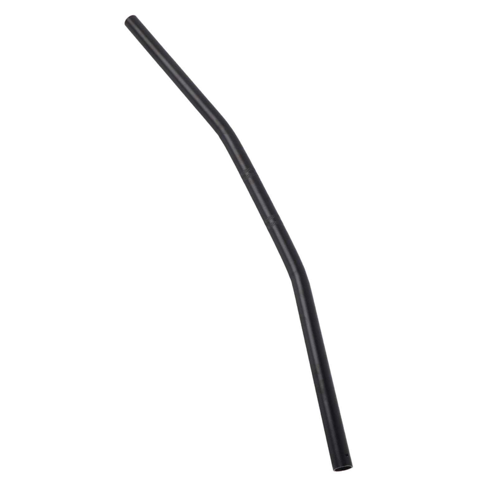 Manubrio Curvo per Moto retrò 22 Mm, Diametro Standard con Design Raffinato, Facile Installare per gli Amanti della Moto, Materiale Robusto e Durevole (BLACK)