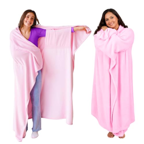 Image of Super Blanky Wearable Blankets for Women & Men, Graduation Day Gift for Her, Cozy Gifts for Women, Wife Birthday Gifts Ideas