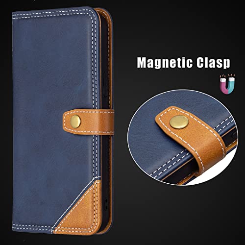 Klapber Capa para Samsung Galaxy A72 Capa de couro para Galaxy A72 Capa tipo carteira com compartime