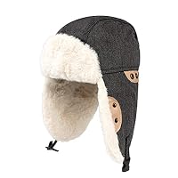 FakeFace – FakeFace Herren Damen Fliegermütze Warm Trappermütze Hut Win