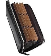 Amazon | [BISONDENIM] 財布 メンズ 長財布 大容量 本革 カード27枚