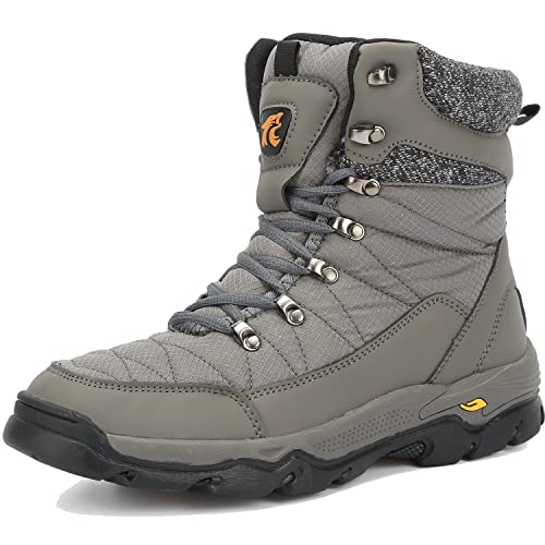 VTASQ Botas de Nieve Hombre Mujer Invierno Calentar Forrado Botines Botas Antideslizante Al Aire Libre Botas de Invierno...