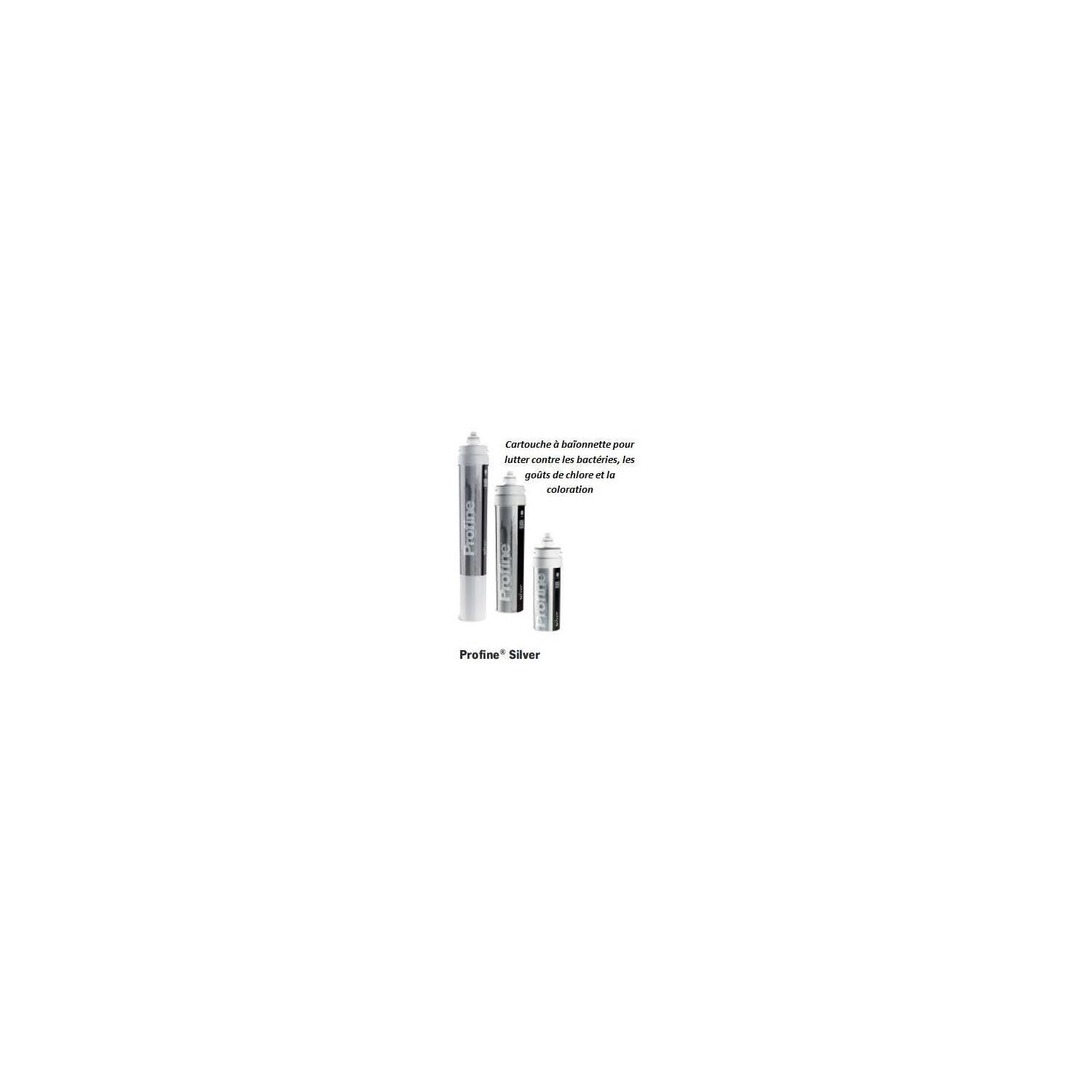 Cartuccia incapsulata antibatterica Profine Silver Small