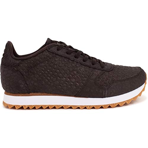 Woden Sneakers Ydun Croco II 36, 020 Black