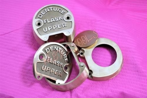 NEW 1 EACH PREMIUM Dental Denture UPPER Flask New Lab Professional - A+ QUALITY