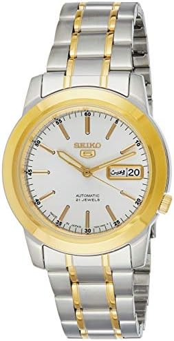 Seiko Men Automatic Watch, Analog Display And Stainless Steel Strap SNKE54J1