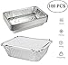 Produktbild QDYL 50 / 100PCS hochwertige Einwegbehälter aus Aluminiumfolie [freie Foliendeckel 700ML], hitzebeständige Grillbox für Campingküche (100)