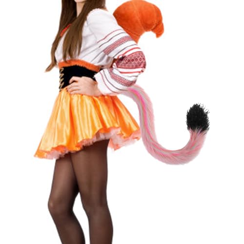 Queue d'animal de 100 cm de long en peluche ajustable cosplay - 6
