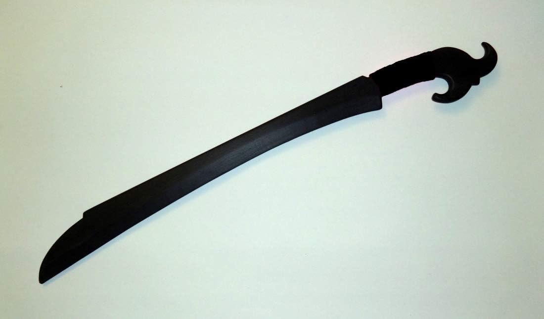 Ginunting Practice Sword Moroland Philippines Filipino Training Polypropylene Manually Operated Sporting Goods Replica