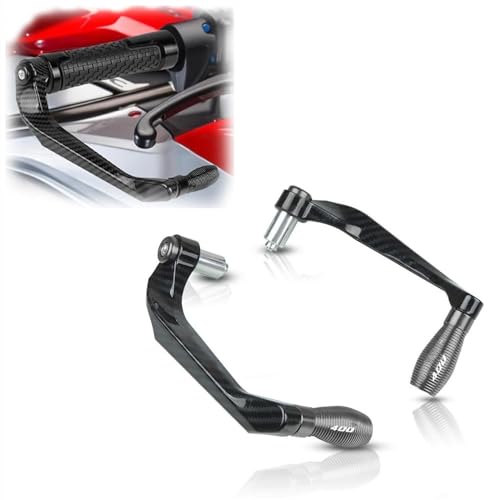 Moto guidon poignées frein embrayage leviers protecteur gris CBR400 22mm
