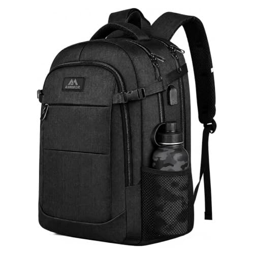 ANNMOR Business Rucksack Herren, 17,3 Zoll Laptop Rucksack, Schulrucksack – Ansicht 1
