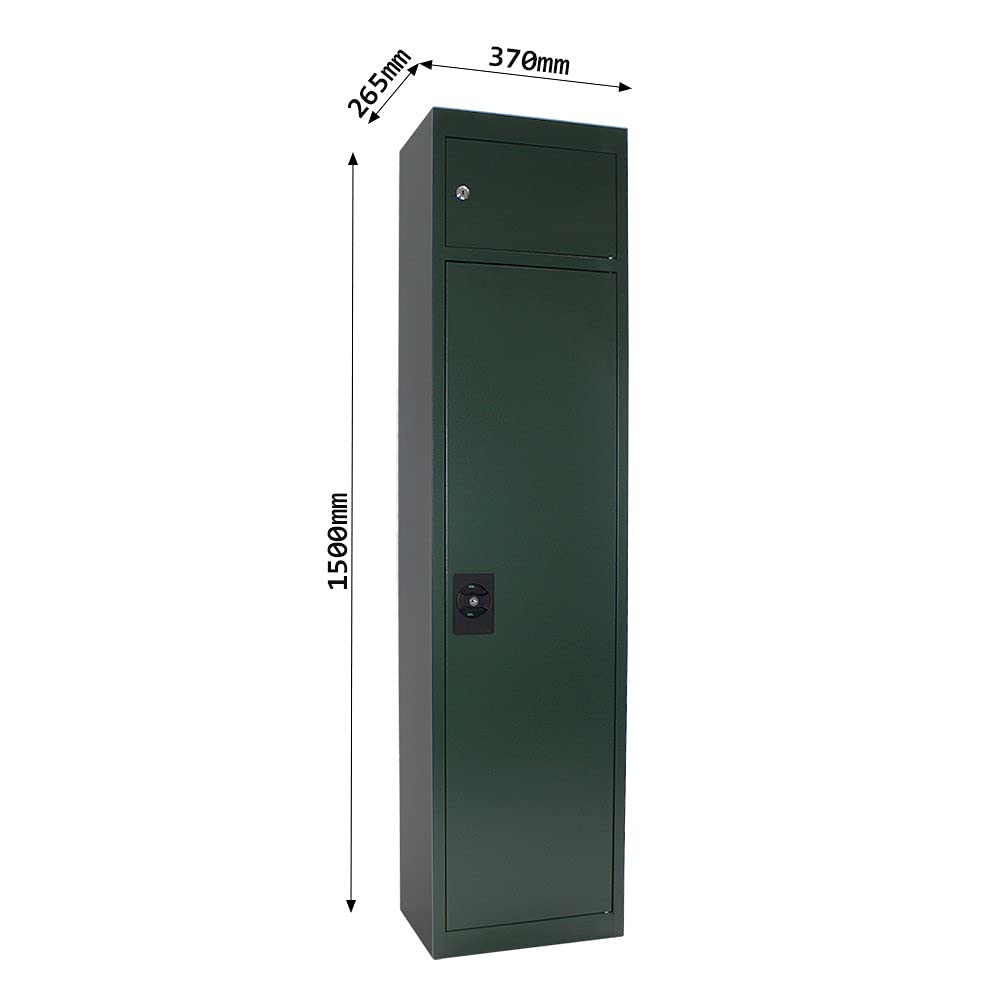HomeDesign Armero HDW-5C Cerradura de cilindro Chapa de acero 2 llaves 5 armas largas
