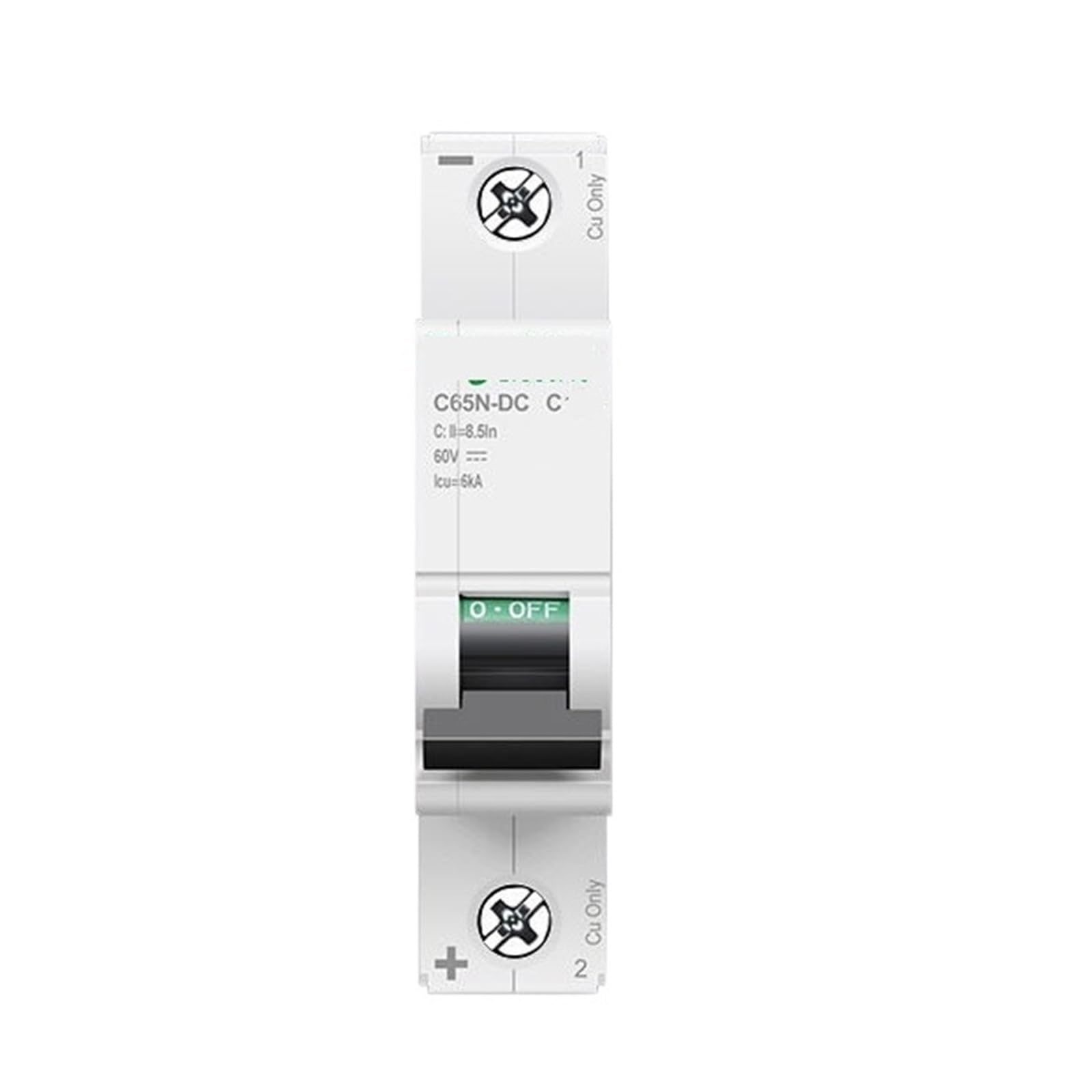 Interrupteur DC disjoncteur IC65N 63A 1P magnétothermique continu panel