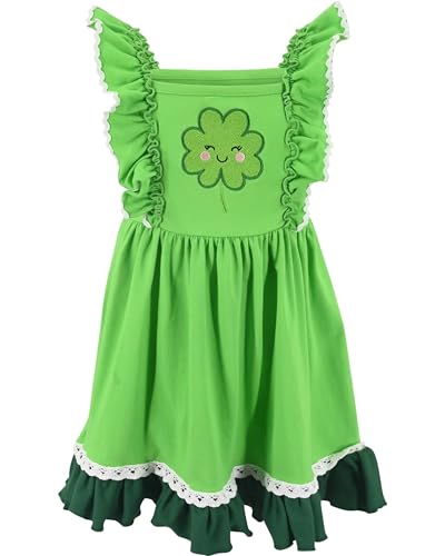 Image of Unique Baby Girls Smocked Holiday Dress for Big Kids and Toddler Outfit Clothes with Embroidery