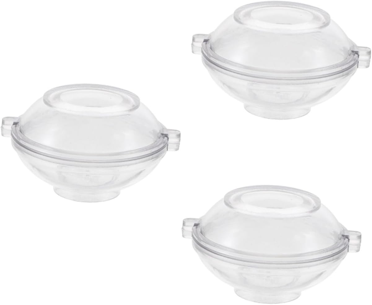 3pcs Floating Candle Making Mold Multi-Functional Mold for Soaps and Candle Decorations Design for Weddings and Home Parties
