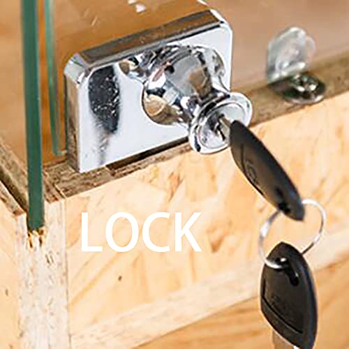 Upgrade houten reptielen grote doos Reptielenbox met schuifdeur Schermventilatie Glazen Terrarium Kit met Drinkfontein… - Afbeelding 4