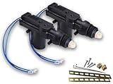 VaygWay Universal Car Power Door Lock Actuators- Premium Quality Auto 12V Power Door-Keyless Remote Entry System Kit- 2 Pack