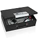 Honeywell Safes & Door Locks - 6110 Large Fire Resistant Steel Security Safe Box with Digital Lock, 0.48-Cubic Feet, Black