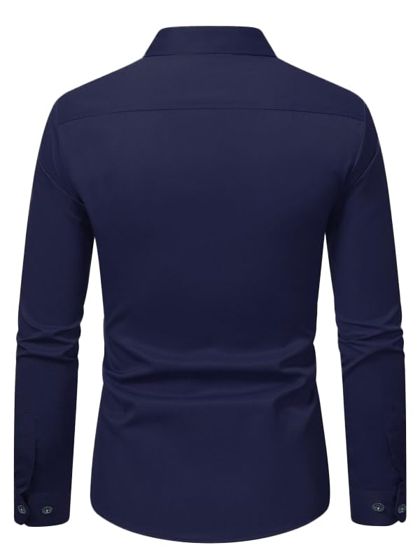 Image of Vida Loca Full Sleeve Spread Collar Cotton Blend Casual, Festival Stylish Slim fit Shirt for Men and Boys.