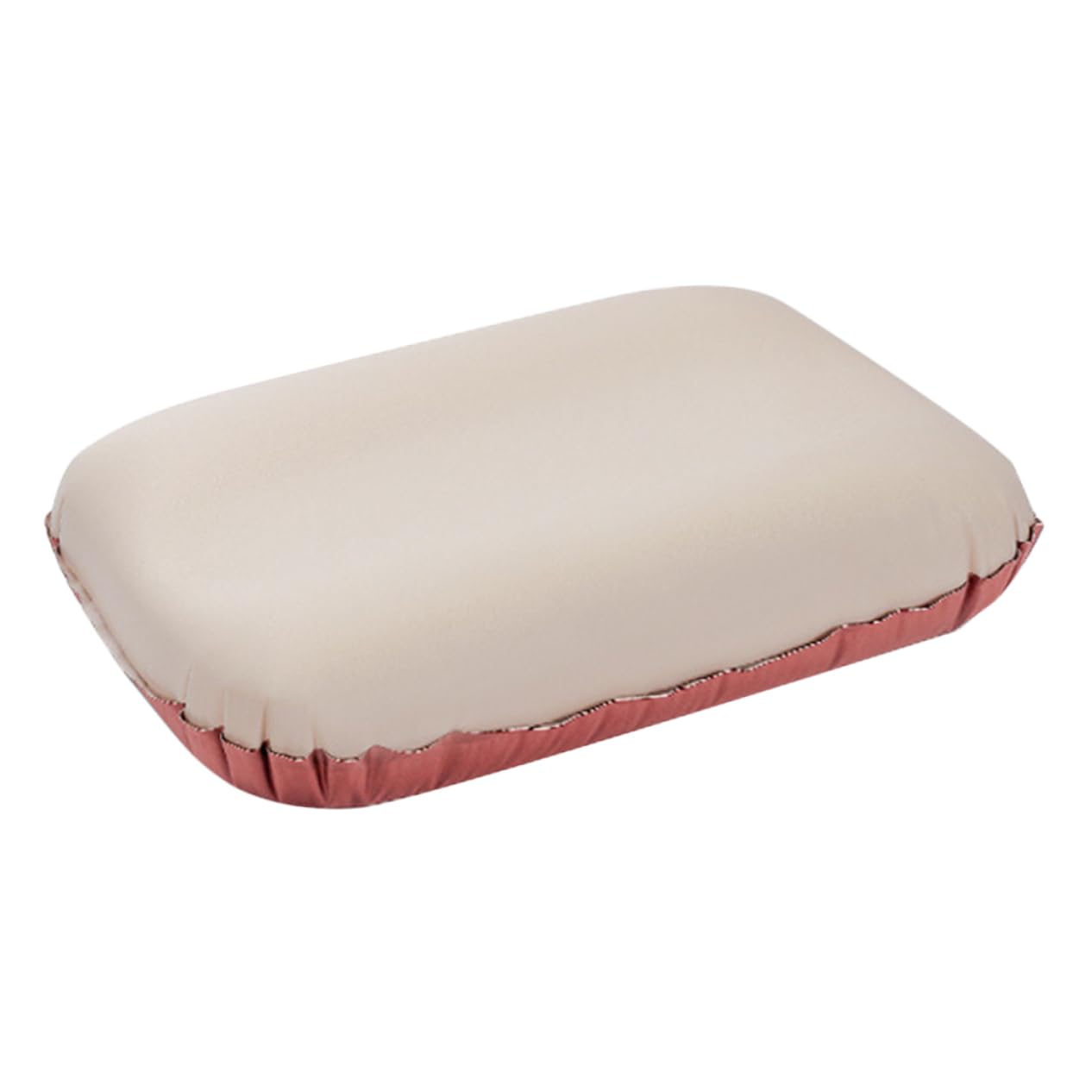 KOMBIUDA Oreiller de Voyage Gonflable Pratique, Réglable en Hauteur, Design Ergonomique, Facile à Gonfler Dégonfler, pour Maison et Vacances, Accessoire de Camping