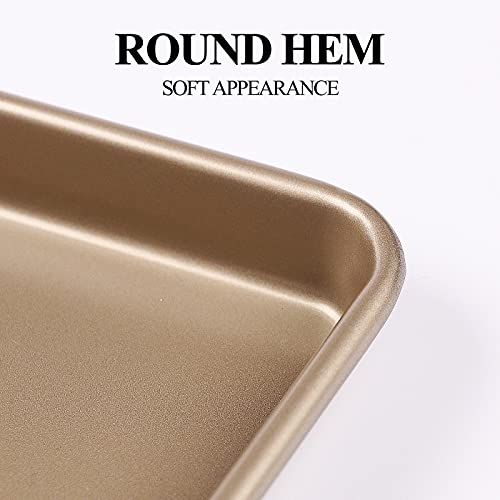 Usun Bakeware Nonstick Cookie Sheet 12.5X10.6In Baking Tray Carbon Steel Bakeware Sheet For Oven Easy Clean #TOP4