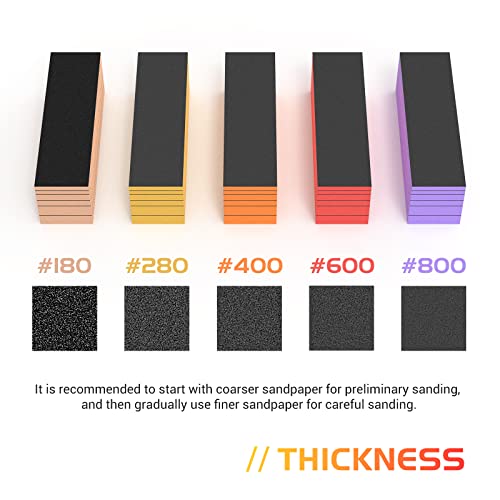 image for TAPDRA Soft Material Sanding Sponge Set Sandpaper Making Tool Kit Acce