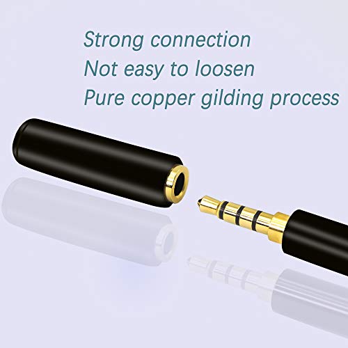 Conector de audio Jack 3.5mm para auriculares 2 unidades miniatura 6