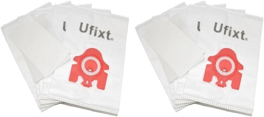 YoursparesPack Of 10 Fits Miele S312I-2, S316I, S318I, S370, S380, S381, S4210 and S4211 Vacuum Bags Type FJM + Filters