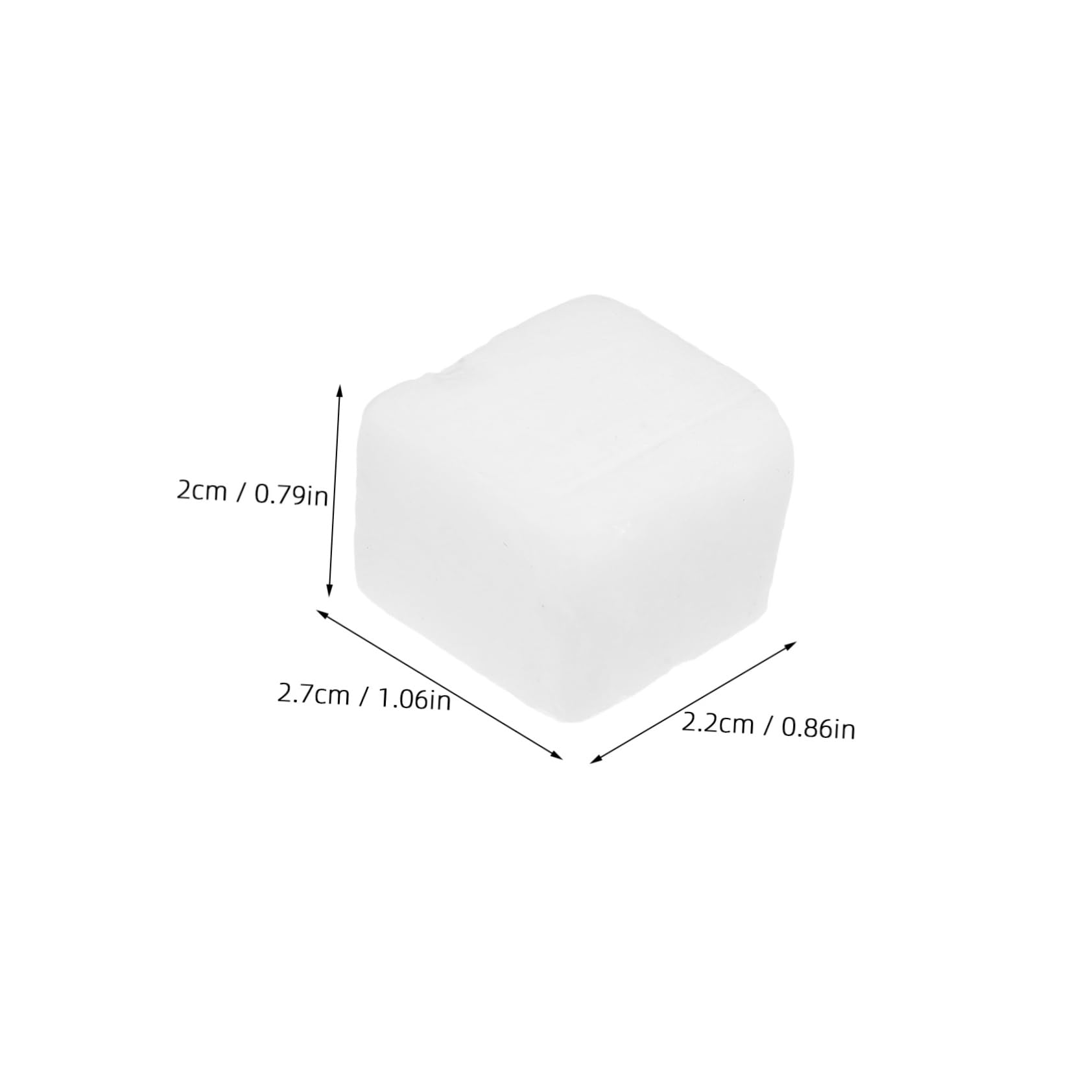 HOMSFOU Base di Sapone Bianca e Schiuma Ricca Ingredienti Naturali 400g per Progetti di Sapone Fai da Te e Creazione Artigianale