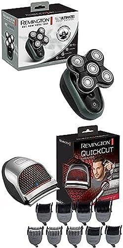 Tondeuse cheveux et rasoir tête chauve Remington contre les coupes ratées