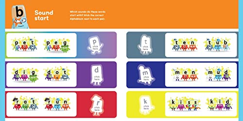 Alphablocks Stick, Play and Learn: A Sticker Activity Book