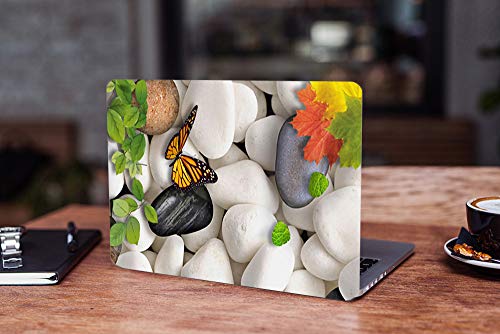 Image of GalaxsiaTM Butterfly D15 Vinyl Laptop Skin /Sticker /Cover /Decal Compatible for Any 14 inch Inches Laptop (Hp /Dell /Sony /Acer /Lenovo /Asus. Etc) Or Notebook.