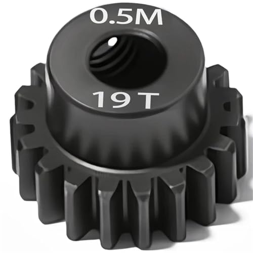 Engrenage Durcer M0.5 19T Pièce de Transmission Anti Usure pour Truck RC