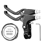 bremshebel kupplungshebel set 【Leitungsrohr】Das Fahrrad Bremsgriff Leitungsrohr wird mit einer speziellen Technologie verarbeitet. Das neue PVC-Material weist eine niedrige Temperaturbeständigkeit und eine starke Wärmebeständigkeit auf, die nicht nur für den täglichen Gebrauch, sondern auch für den Gebrauch geeignet sind bei verschiedenen extremen Wetterbedingungen.