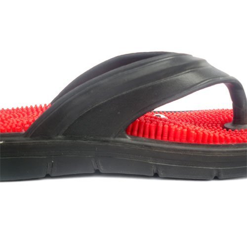 Acupressure Health Care Product System Acm Slipper For Legs Pain (8, Red) Acupressure Health Care Product System Acm Slipper For Legs Pain (8, Red)