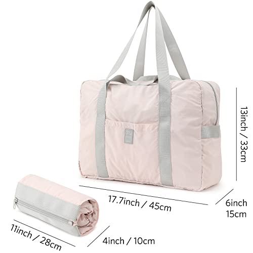 Vanfn Foldable Travel Duffel Bag, Sports Duffels Gym Bag, Rainproof Nylon Totes, Sports Shoulder Handbag, Lightweight Duffle Bags For Women & Men, Outdoor Weekend Bag, P.travel Series #TOP3