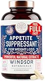 Appetite Suppressant for Weight Loss - Garcinia Cambogia Weight Loss Pills, White Kidney Bean Extract, Artichoke, Glucomannan - Hunger & Craving Suppressant, Metabolism Booster - 60 Veggie Diet Pills