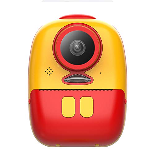 Kinder Instant Print Kamera Spielzeug, Mit Sd-Karte High Pixel Front- Und Rückfahrkamera Wiederaufladbare Video Camcorder, Geeignet Für Jungen