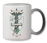 Lange Lebensdauer PasTomka Dark Angels Never Forget Never Forgive Heat Mug Color Changing Cup Farbwechsel Tasse