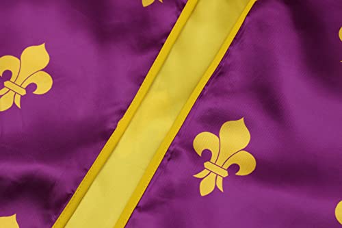 yolsun Mardi Gras Queen Cape for women