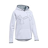 Under Armour UA Armour Fleece Jumbo Logo YSM White
