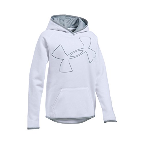 Under Armour UA Armour Fleece Jumbo Logo YSM White