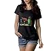Coco - My Neighbor Pepita - T-Shirt Damen - 100% Baumwolle (XL, Schwarz)