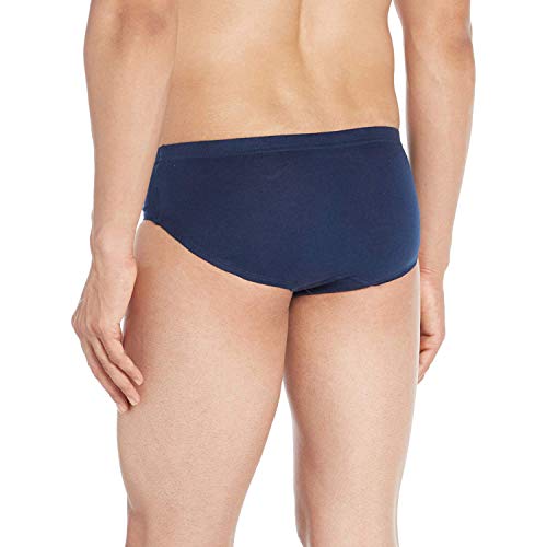 Image of Euro Regular Cotton Plain Multicolor Briefs - Pack of 5 (Color May Vary)