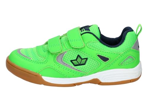 Lico Unisex Kinder Siro V Hallenturnschuhe, Grün Marine, 30 EU – Ansicht 2